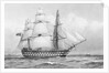 HMS 'Caesar' at Spithead, 1854 by William Frederick Mitchell