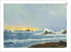 A coastal view, Grande Rocque by John Everett