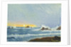 A coastal view, Grande Rocque by John Everett