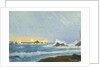 A coastal view, Grande Rocque by John Everett