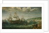 Embarkation of the Elector Palatine in the 'Prince Royal' at Dover, 25 April 1613 by Adam Willaerts