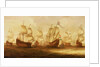 Witte de With's action with Dunkirkers off Nieuport, 1641 by Jacob Gerritsz Loeff