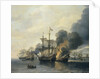 The Battle of Leghorn, 4 March 1653 by Willem Hermansz van Diest