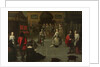 Charles II dancing at The Hague, May 1660 by Gonzales Coques
