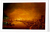 The Fire of London, September 1666 by British School