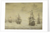 Dutch attack on Harwich, July 1667 by Willem van de Velde the Elder