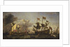 Royal visit to the fleet in the Thames Estuary, 6 June 1672 by Willem Van de Velde the Younger