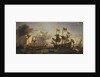 Royal visit to the fleet in the Thames Estuary, 6 June 1672 by Willem Van de Velde the Younger