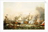 The Battle of Barfleur, 19 May 1692 by Ludolf Bakhuizen