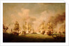 The Battle of Barfleur, 19 May 1692 by Richard Paton