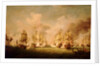 The Battle of Barfleur, 19 May 1692 by Richard Paton