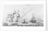 The Battle of Barfleur, 19 May 1692 by Adriaen van Salm
