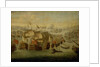 The Battle of Malaga, 13 August 1704 by Isaac Sailmaker