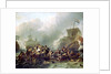 The Battle of Texel, 11 August 1673 by Ludolf Bakhuizen