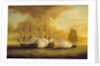 Action between HMS 'Lion' and 'Elizabeth' and the 'Du Teillay', 9 July 1745 by Dominic Serres the Elder