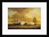 Action between HMS 'Lion' and 'Elizabeth' and the 'Du Teillay', 9 July 1745 by Dominic Serres the Elder