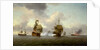 The capture of the 'Glorioso', 8 October 1747 by Charles Brooking