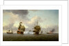 The capture of the 'Glorioso', 8 October 1747 by Charles Brooking