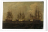 Action off Cape Francois, 21 October 1757 by John Cleveley