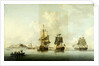 Attack on Goree, 29 December 1758: Ships at Anchor after the Action by Dominic Serres the Elder