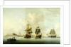 Attack on Goree, 29 December 1758: Ships at Anchor after the Action by Dominic Serres the Elder