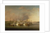 Bombardment of Morro Castle, 1 July 1762 by Richard Paton