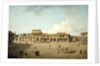 The piazza at Havana by Dominic Serres the Elder