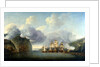 Forcing a passage of the Hudson River, 9 October 1776 by Thomas Mitchell