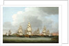 Destruction of the American Fleet at Penobscot Bay, 14 August 1779 by Dominic Serres the Elder