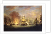 The Moonlight Battle: the Battle off Cape St Vincent, 16 January 1780 by Richard Paton