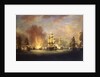 The Moonlight Battle: the Battle off Cape St Vincent, 16 January 1780 by Richard Paton