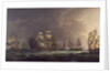 The Moonlight Battle: the Battle off Cape St Vincent, 16 January 1780 by Dominic Serres the Elder