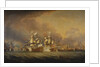 The Battle of the Saints, 12 April 1782 by Thomas Mitchell