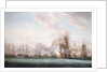 The Battle of the Saints, 12 April 1782 by Nicholas Pocock