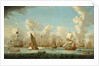 Naval review at Spithead, 1767 by Francis Swaine