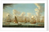 Naval review at Spithead, 1767 by Francis Swaine