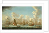Naval review at Spithead, 1767 by Francis Swaine