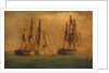Action between HMS 'Crescent' and the 'Reunion', 20 October 1793: ships engaged by C. M. Jones
