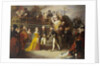 Visit of George III to Howe's Flagship, the 'Queen Charlotte', 26 June 1794 by Henry Perronet Briggs