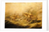 Destruction of the 'Droits de l'Homme', 13 January 1797 by Ebenezer Colls