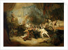 Nelson boarding the 'San Josef' at the Battle of Cape St Vincent, 14 February 1797 by George Jones