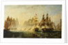 Dance's action in the Strait of Malacca, 14 February 1804 by William Adolphus Knell