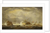 Loss of The 'Magnificent', 25 March 1804 by John Christian Schetky
