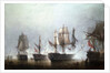 The Battle of Trafalgar, 21 October 1805 by Richard Henry Nibbs