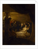 The death of Lord Nelson in the cockpit of the ship 'Victory' by Benjamin West