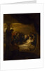 The death of Lord Nelson in the cockpit of the ship 'Victory' by Benjamin West