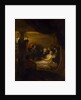 The death of Lord Nelson in the cockpit of the ship 'Victory' by Benjamin West