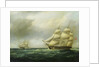 Action between HMS 'Hydra' and 'Furet', 27 February 1806 by British School