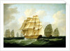 Strachan's action after Trafalgar, 4 November 1805 by Francis Sartorius