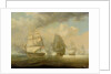 Escape of HMS 'Belvidera', 23 June 1812 by William John Huggins